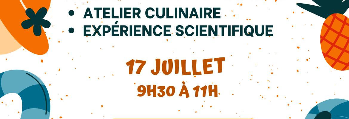 Activité du club de lecture | jeudi 17 juillet