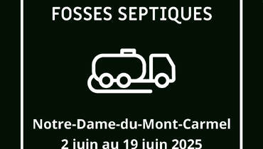 Vidange des fosses septiques