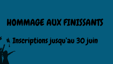 Hommage aux finissants