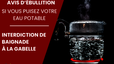 Avis d'ébullition pour les utilisateurs de puits