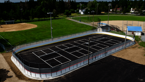 Pickleball, suffleboard et pétanque 